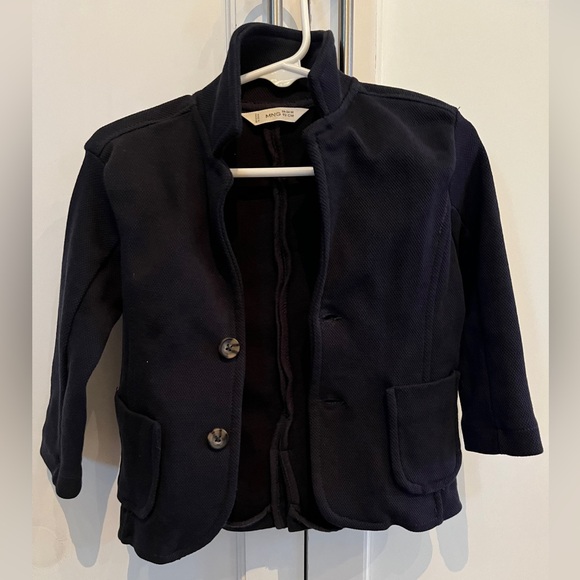 Mango navy blazer for baby or toddler - Picture 1 of 3